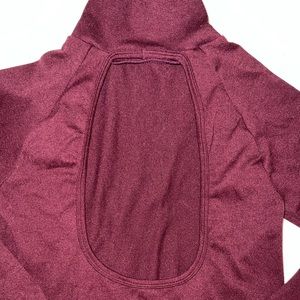 Open back burgundy free people too (M/L)